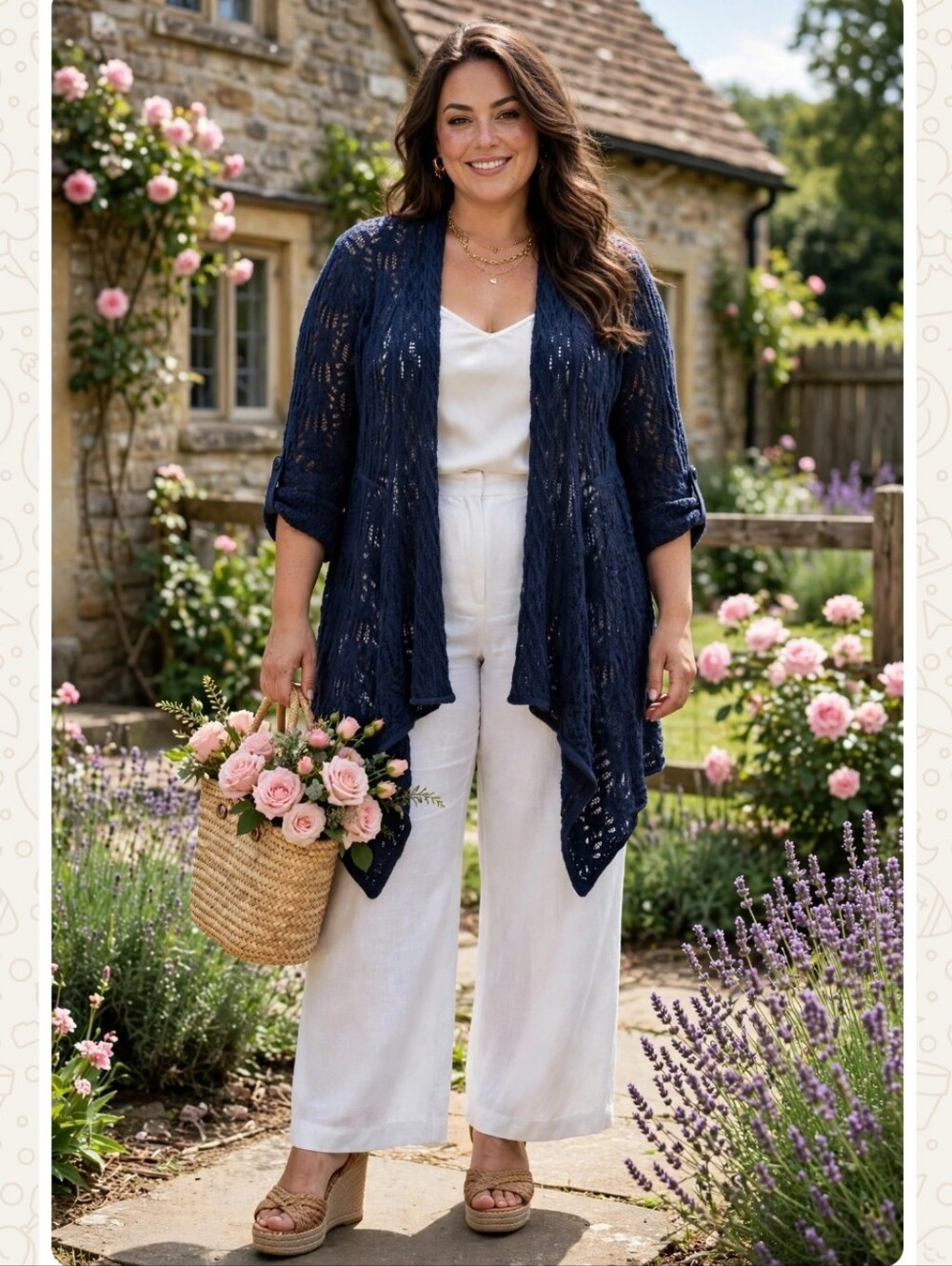 Drappy Knitted cardigan